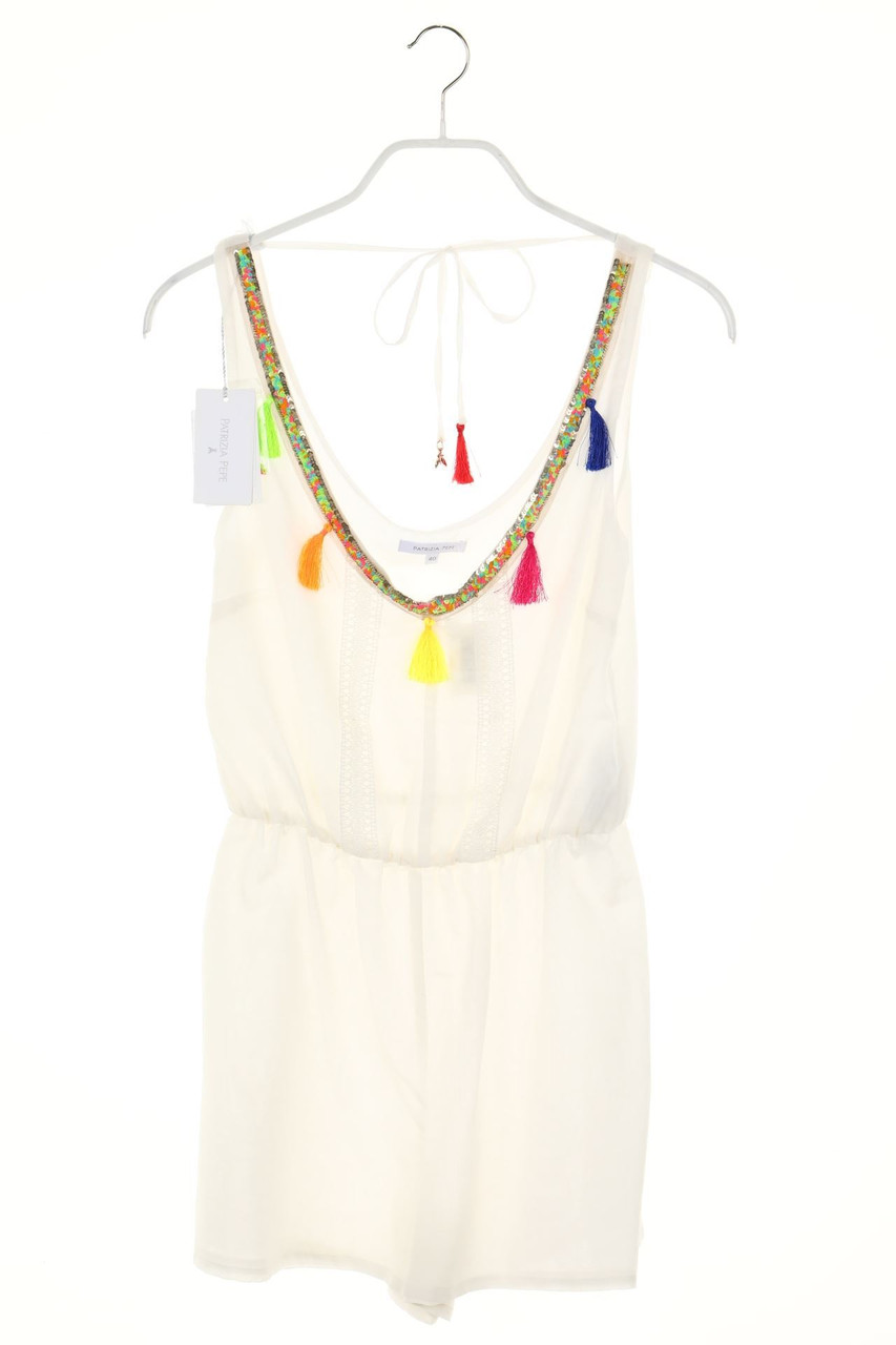 PATRIZIA PEPE - dress, Silk-blend with Tassels - D 34