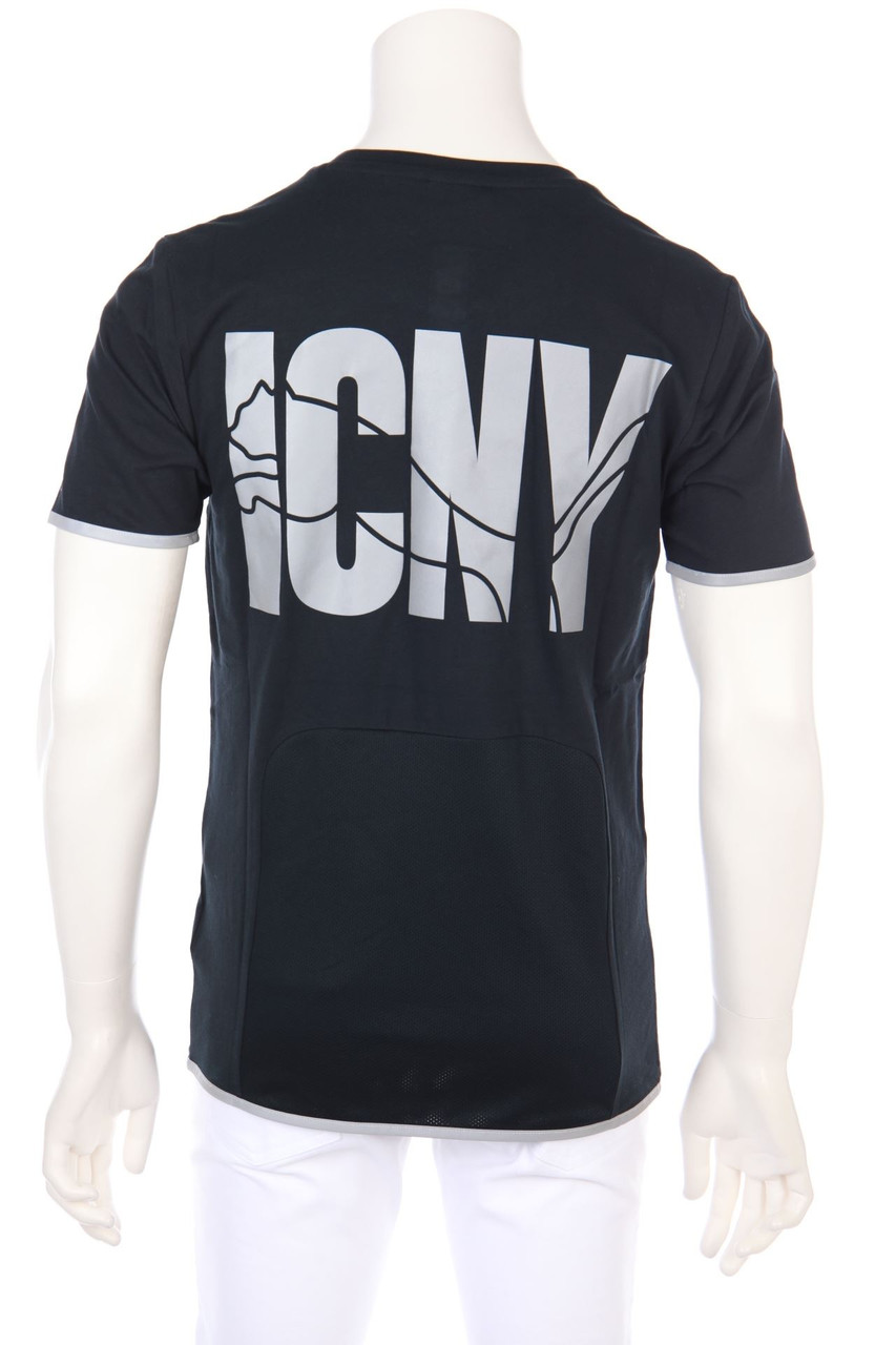 PUMA x ICNY - Sport-Shirt mit Logo-Print - S