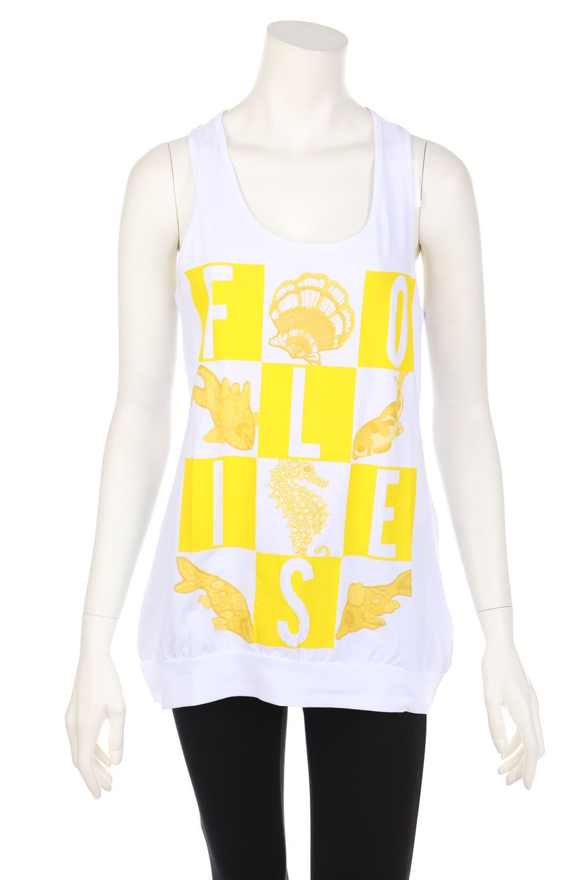 BLUGIRL Folies - Tanktop with Logo-Print - D 40