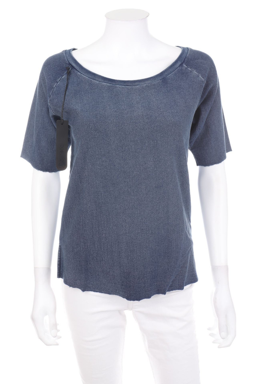 acynetic - Shortsleeve-Sweatshirt, Denim Look - S