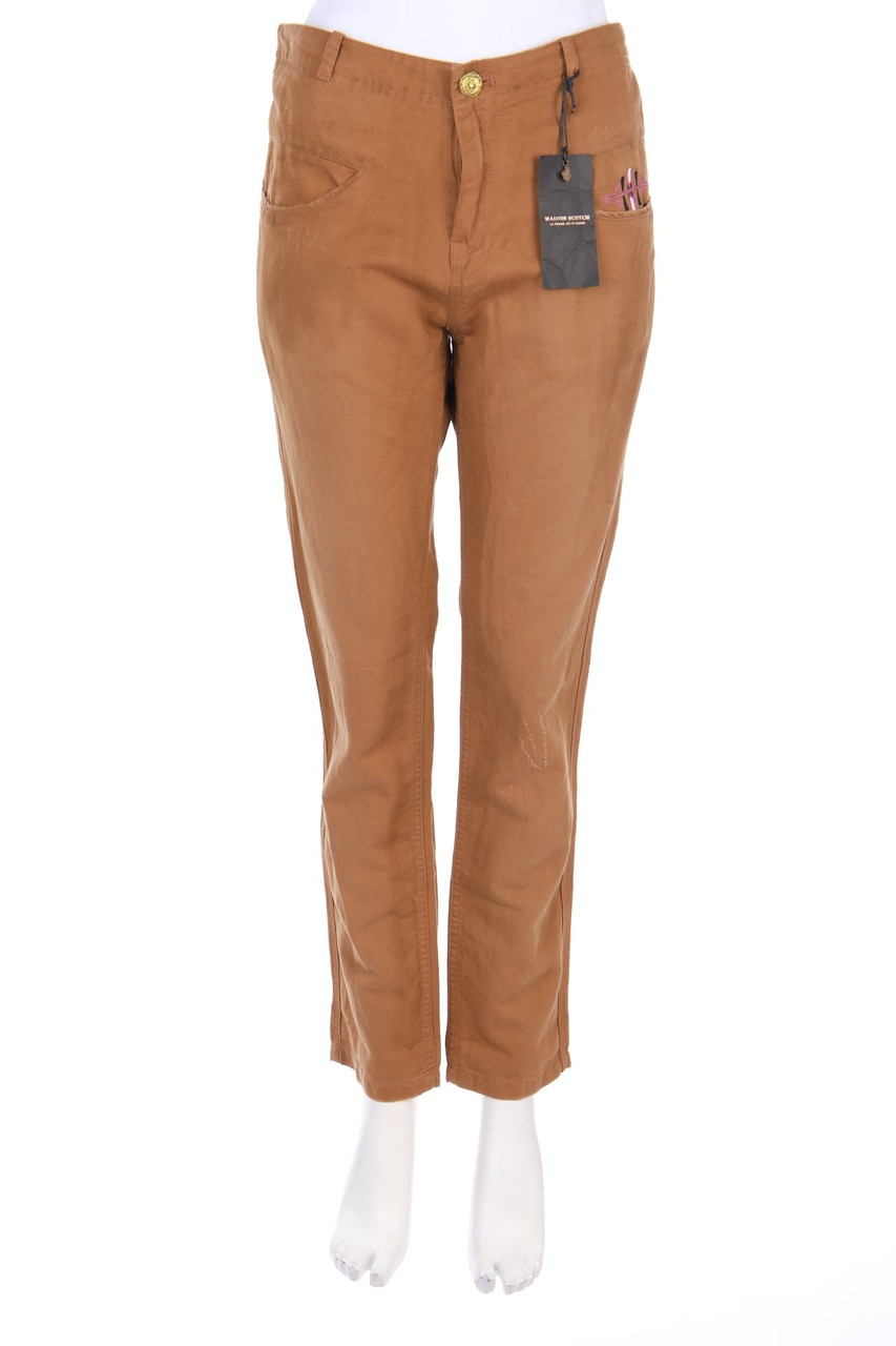 MAISON SCOTCH - Hose im Ethno-Stil mit Stickereien - XL