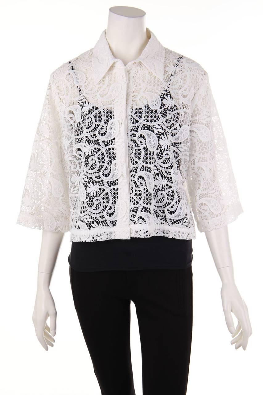 holy Ghost - Spitzen-Jacke mit 3/4-Ärmel - D 38