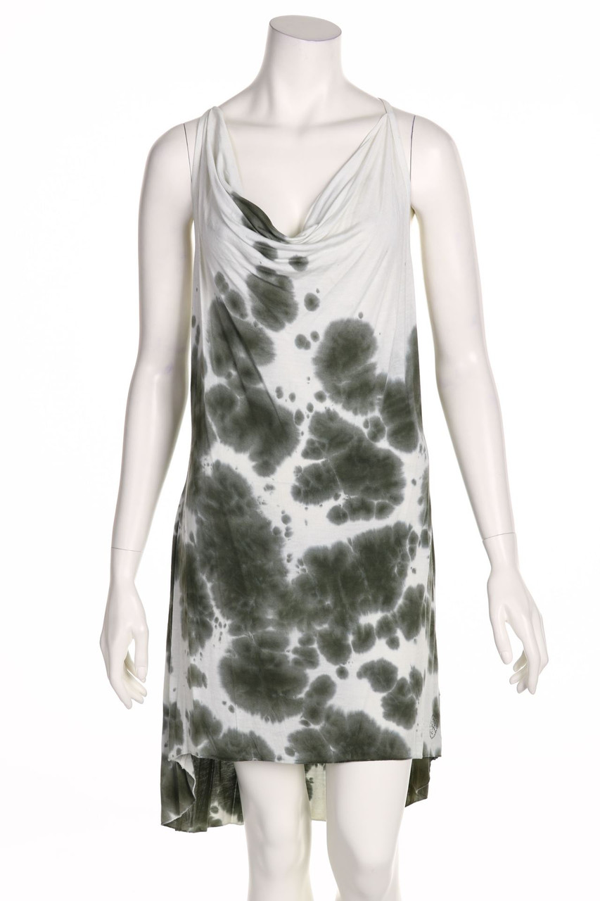 RA-RE - dress, Viscose with Rhinestone Logo - XS