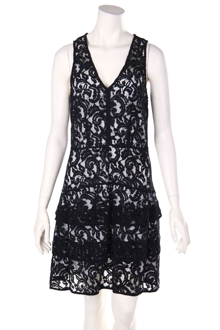 MICHAEL MICHAEL KORS - Dress, Lace with Volants - D 38