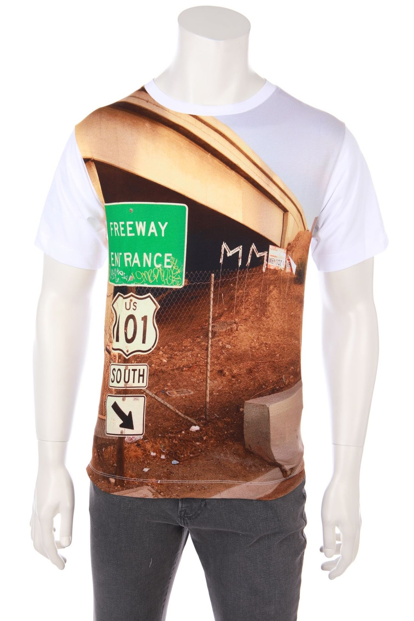 MM6 Maison Margiela - T-Shirt mit Print - M