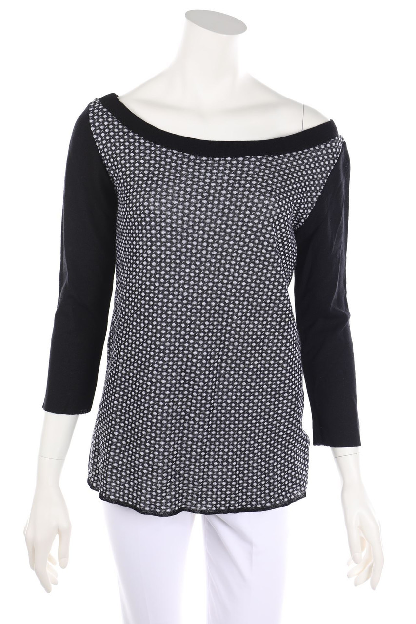 MI AMATA - Strick-Pullover mit Punkten - S