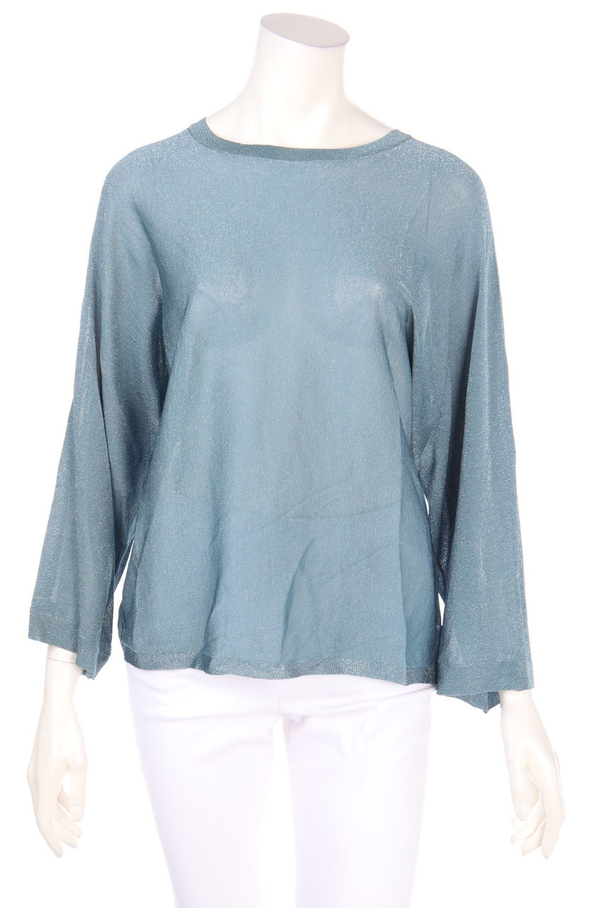 PURIM - Glitzer-Longsleeve-Shirt - XS