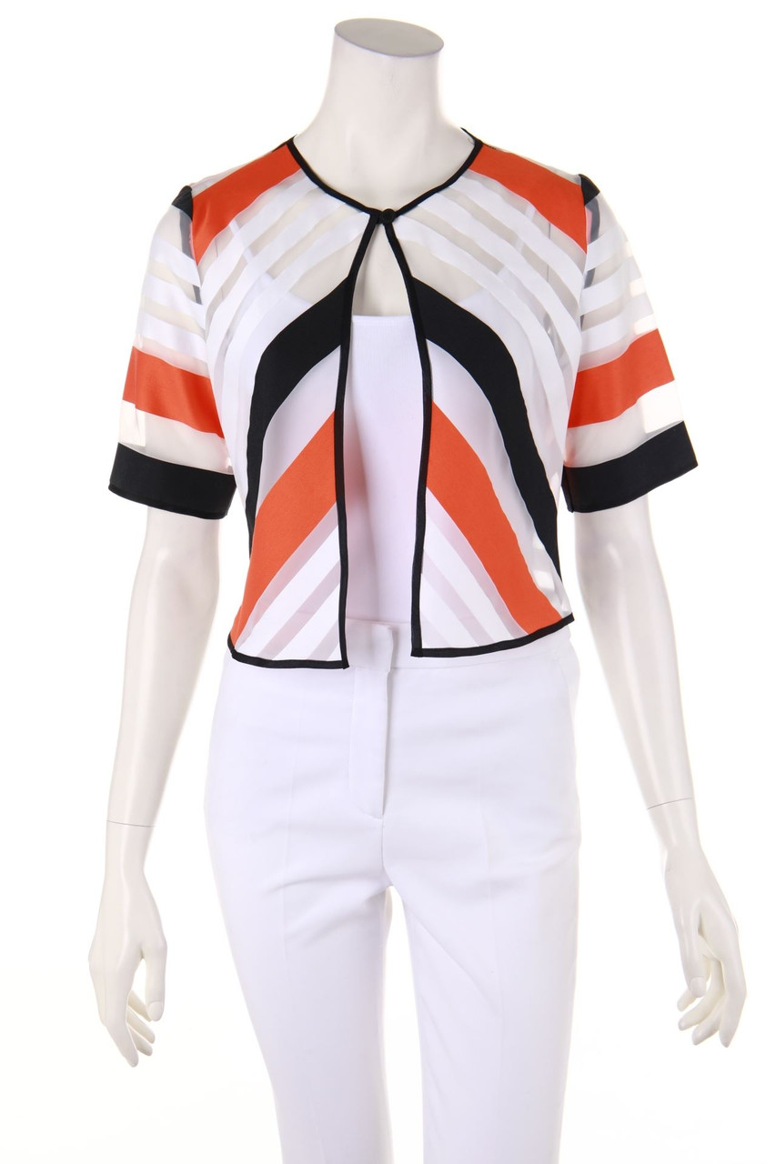 hanita - Cardigan mit Streifen - D 40