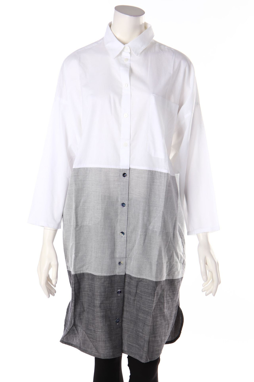 Study NY - Blouse, Cotton with Stripes - S