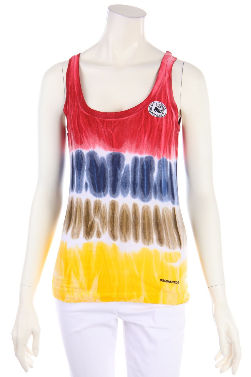 DSQUARED² - Batik-Tanktop - S