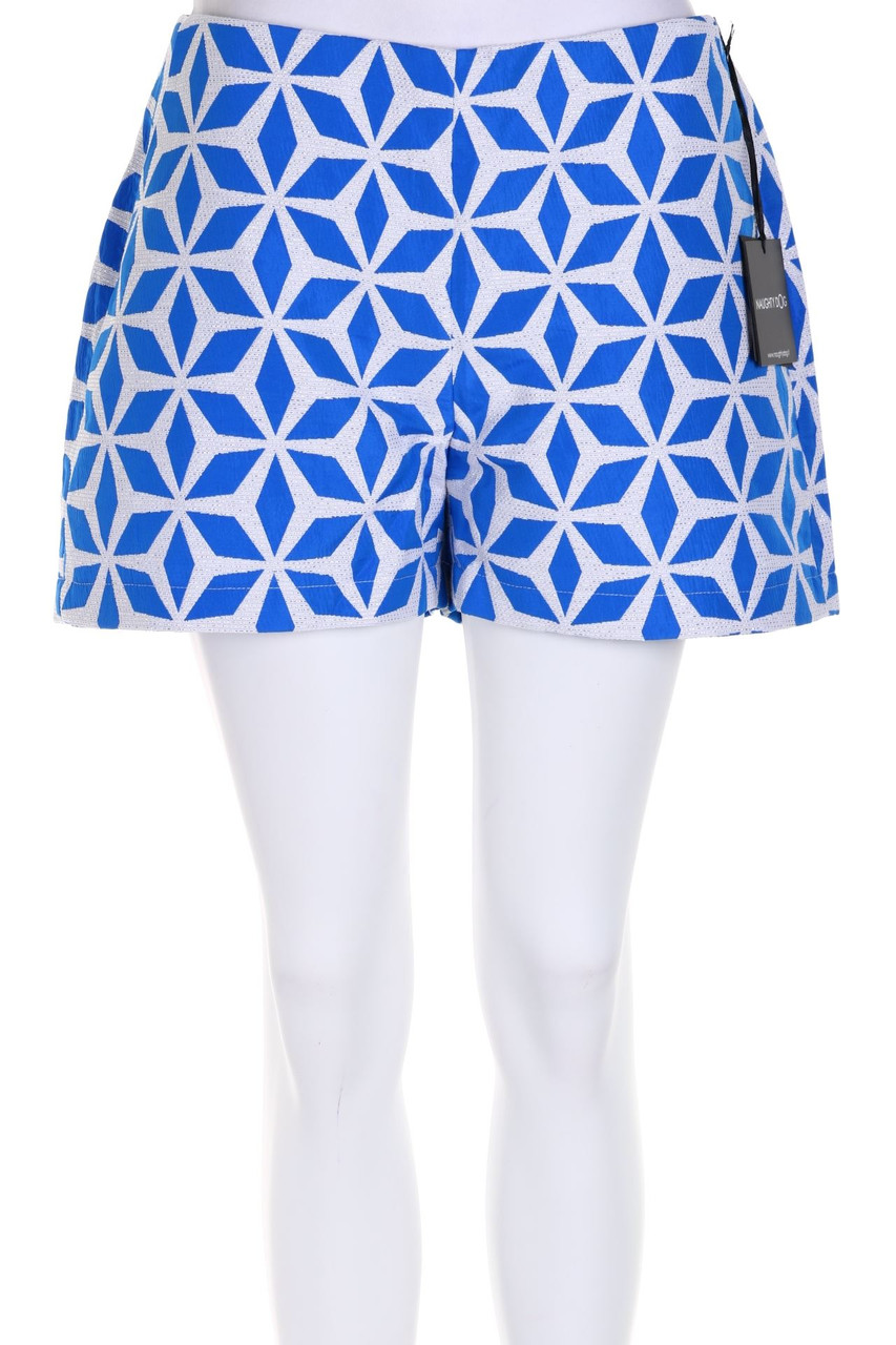 NAUGHTY DOG - Shorts mit Metallic-Effekt - D 38