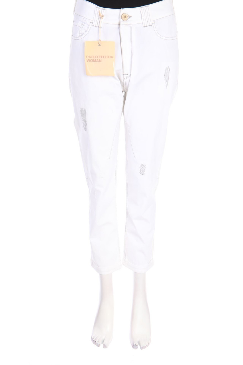 PAOLO PECORA MILANO - Hose mit Stickereien - W28