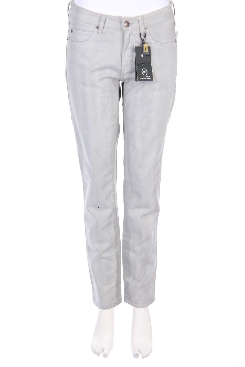 ALEXANDER MCQUEEN - Hose mit Logo-Applikation - W30