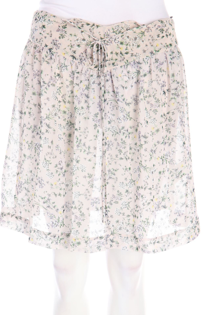 MAURO GRIFONI - Skirt with floral print - D 40