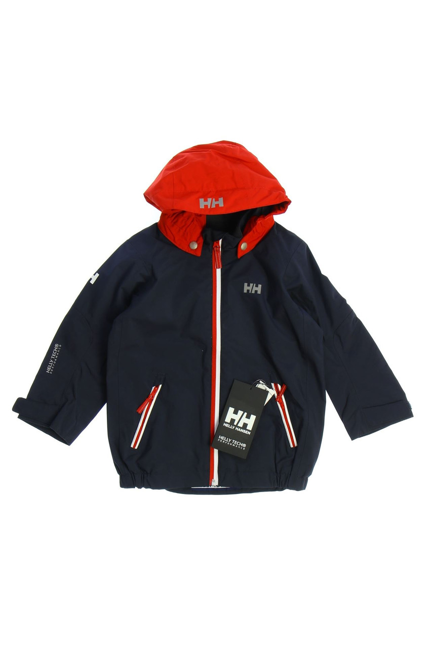 HELLY HANSEN - jacket with Hood with Logo-Print - 98