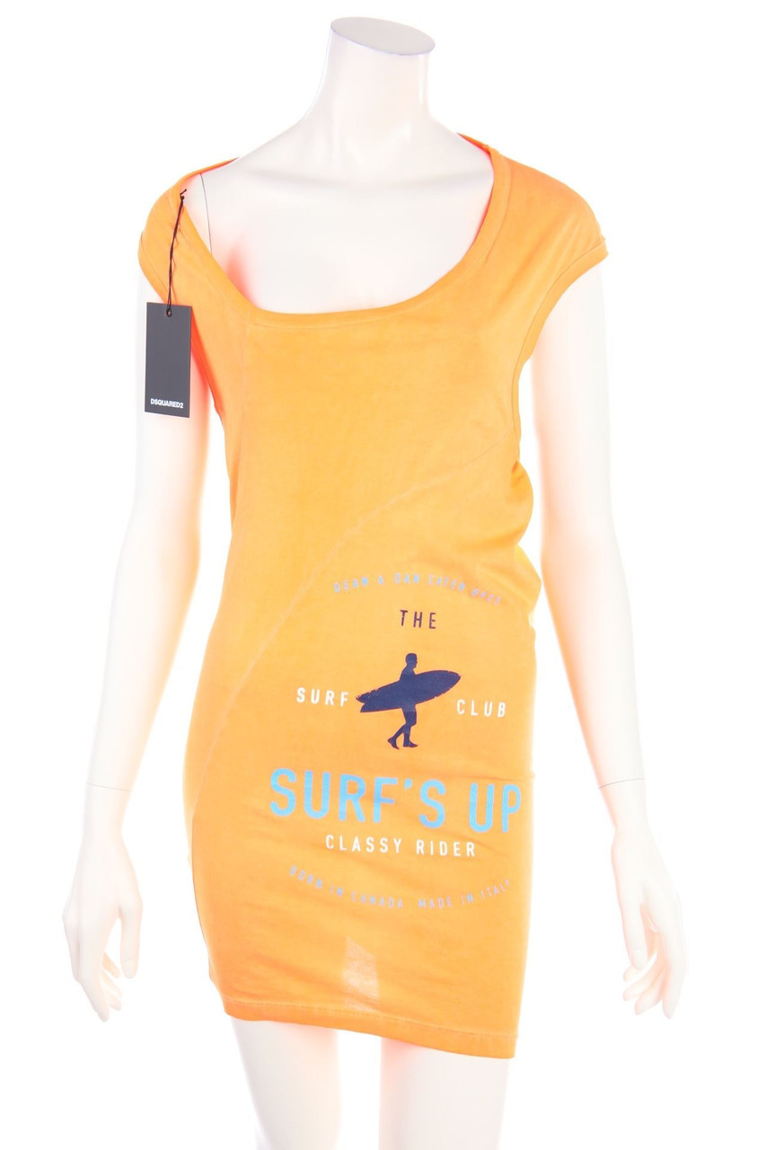 DSQUARED² - Beach Dress with Print - XS