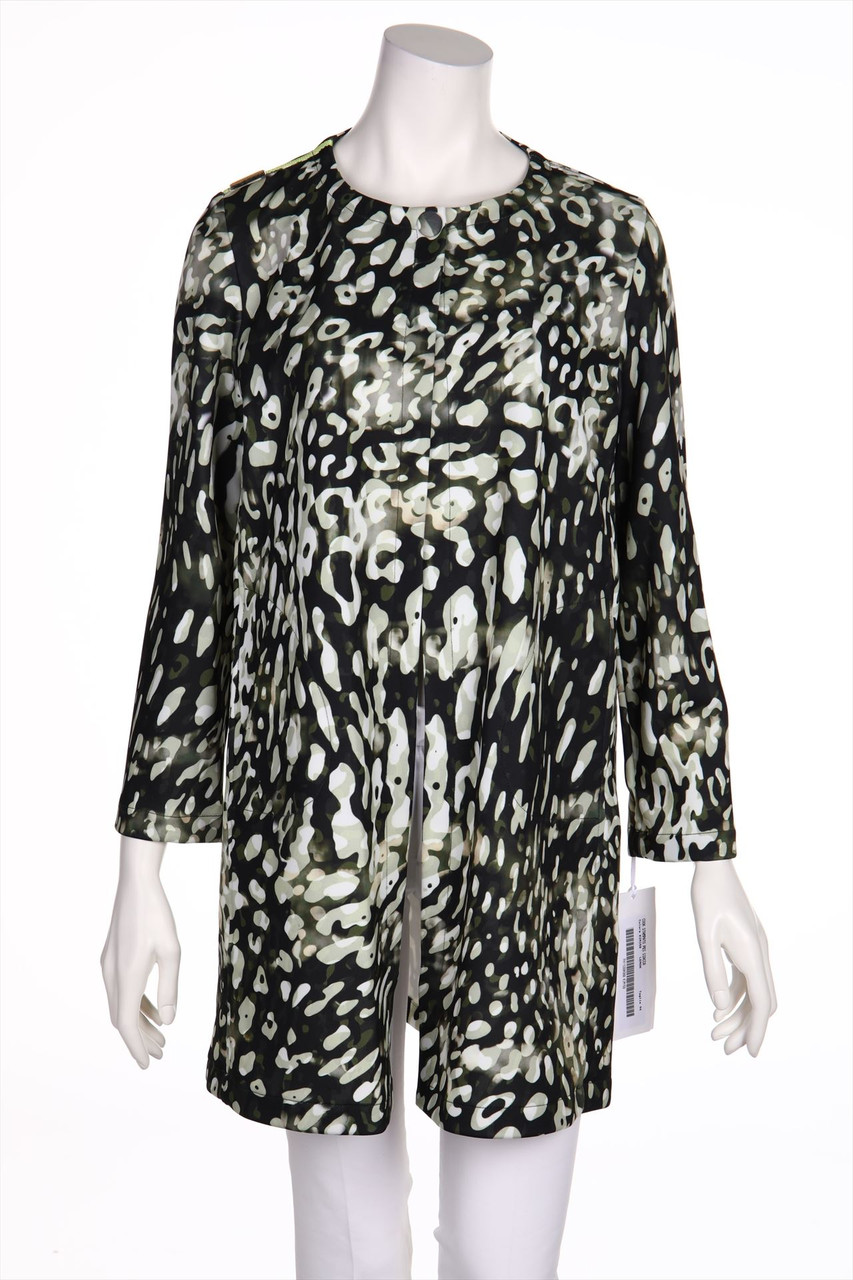 C STUDIO - NeopreneCoat with Print - D 38