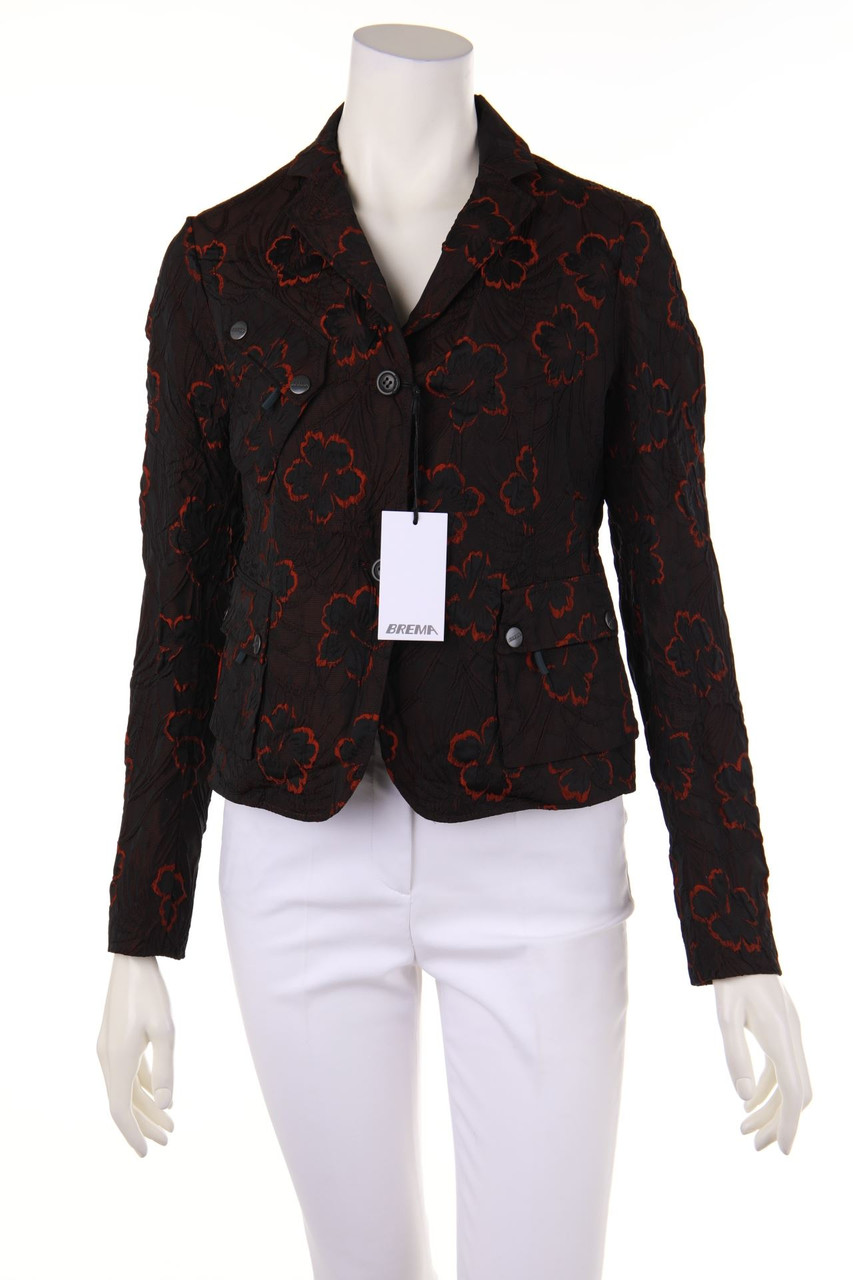 BREMA - Blazer mit floralem Muster - D 36