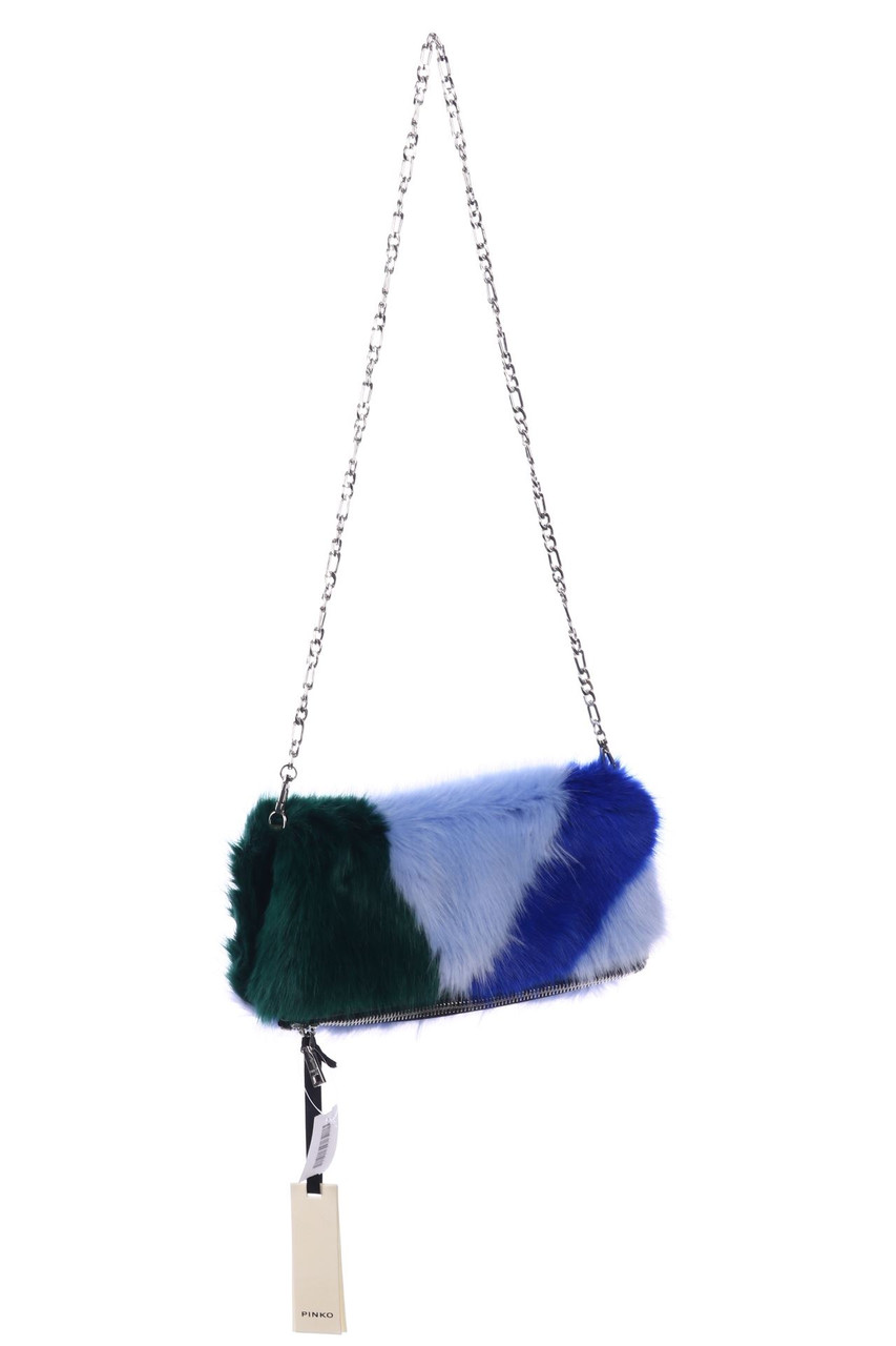 PINKO - Fake Fur-Clutch-Tasche