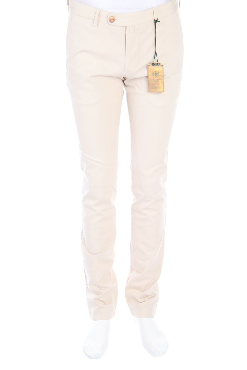 LUIGI BORRELLI NAPOLI - Chino-Hose aus Baumwoll-Mix - 48