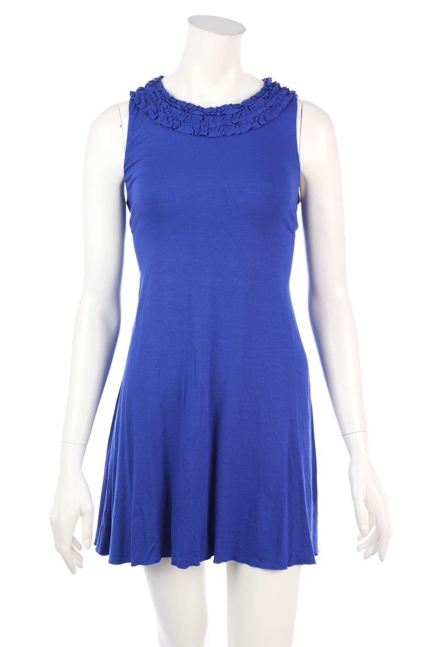 FISICO - Minikleid aus Jersey mit Rüschen - S