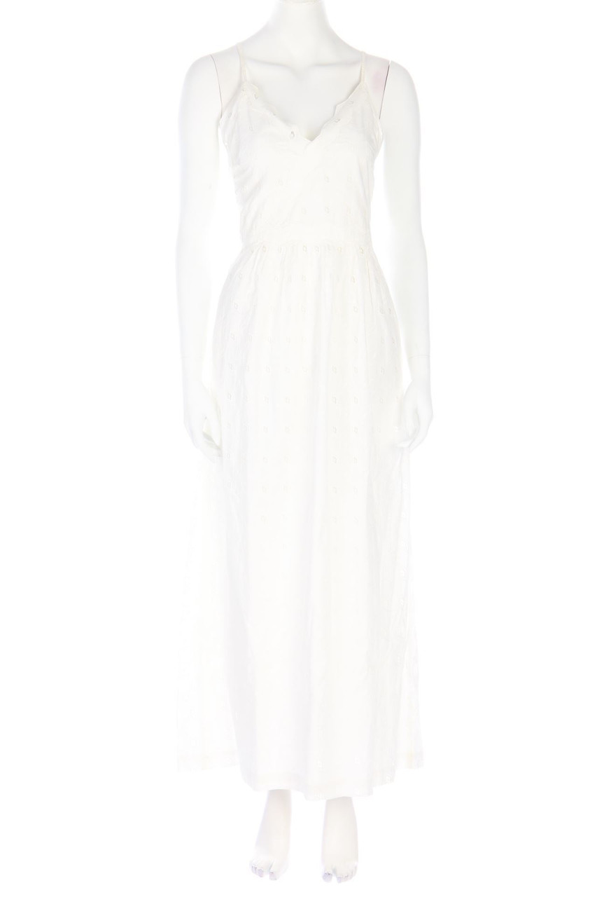 PAUL&JOE SISTER - Maxi Dress, Cotton with Embroideries - D 34