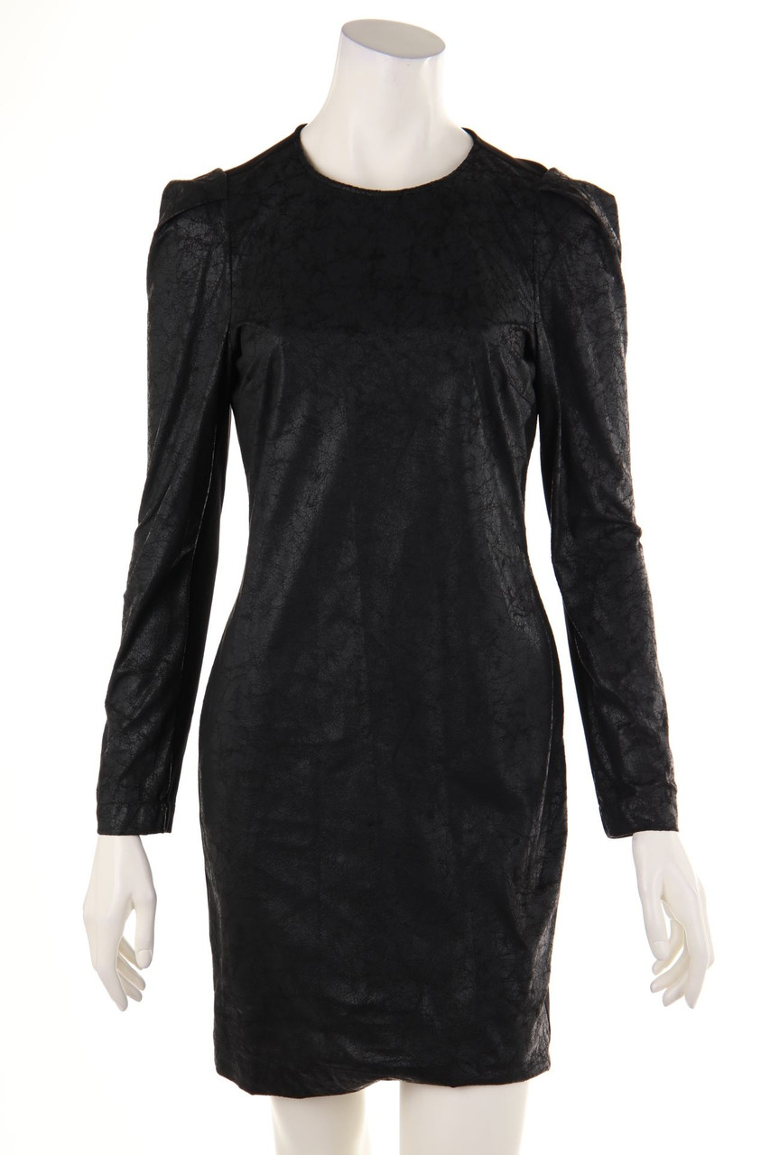 RICHMOND DENIM - Coated-dress with Puffy Sleeves - D 36