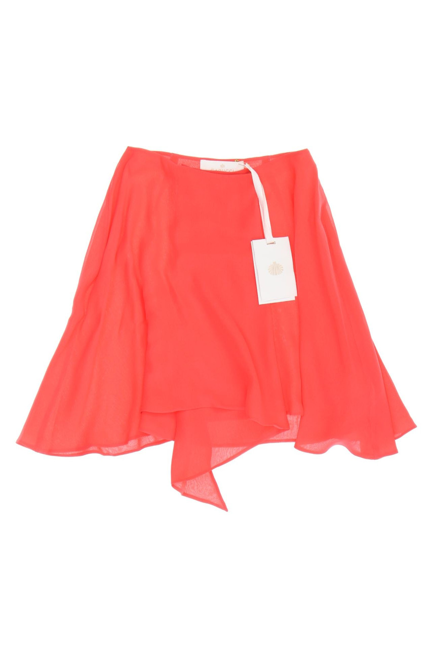 CAPUCCI - Wrap-Silk Mini-Skirt - D 30