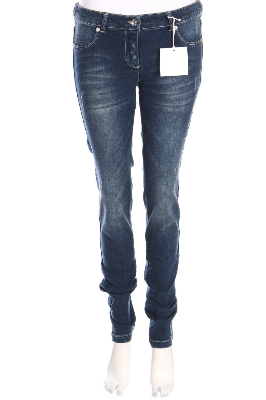 L:Ú L:Ú - Distressed Used Look-jeans - 164