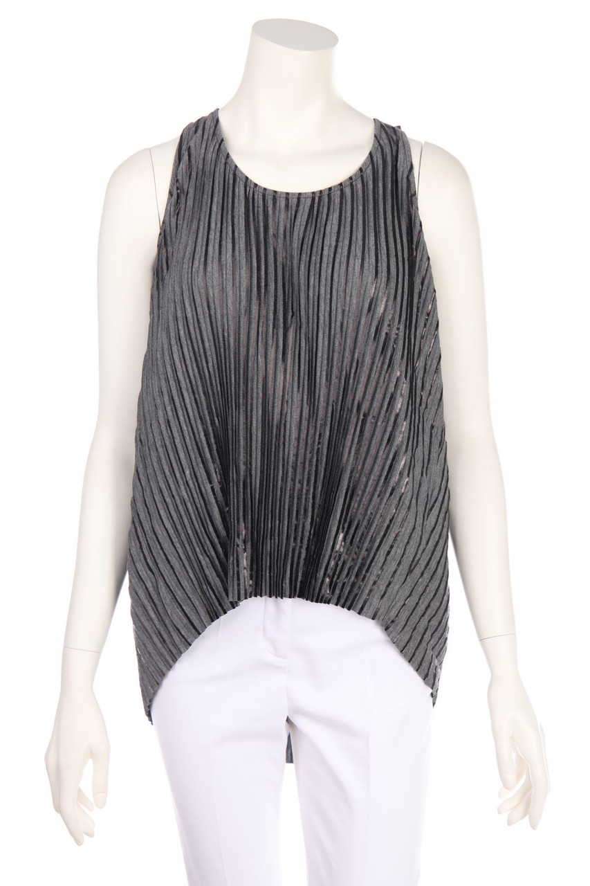 LUXURY FASHION - Plissee-Top - S