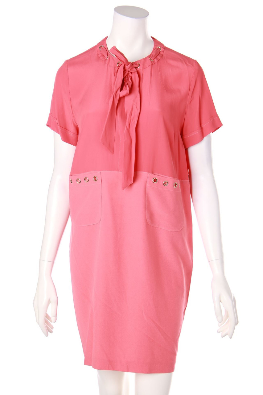 ATOS LOMBARDINI - dress with Silk with Lacing - D 36