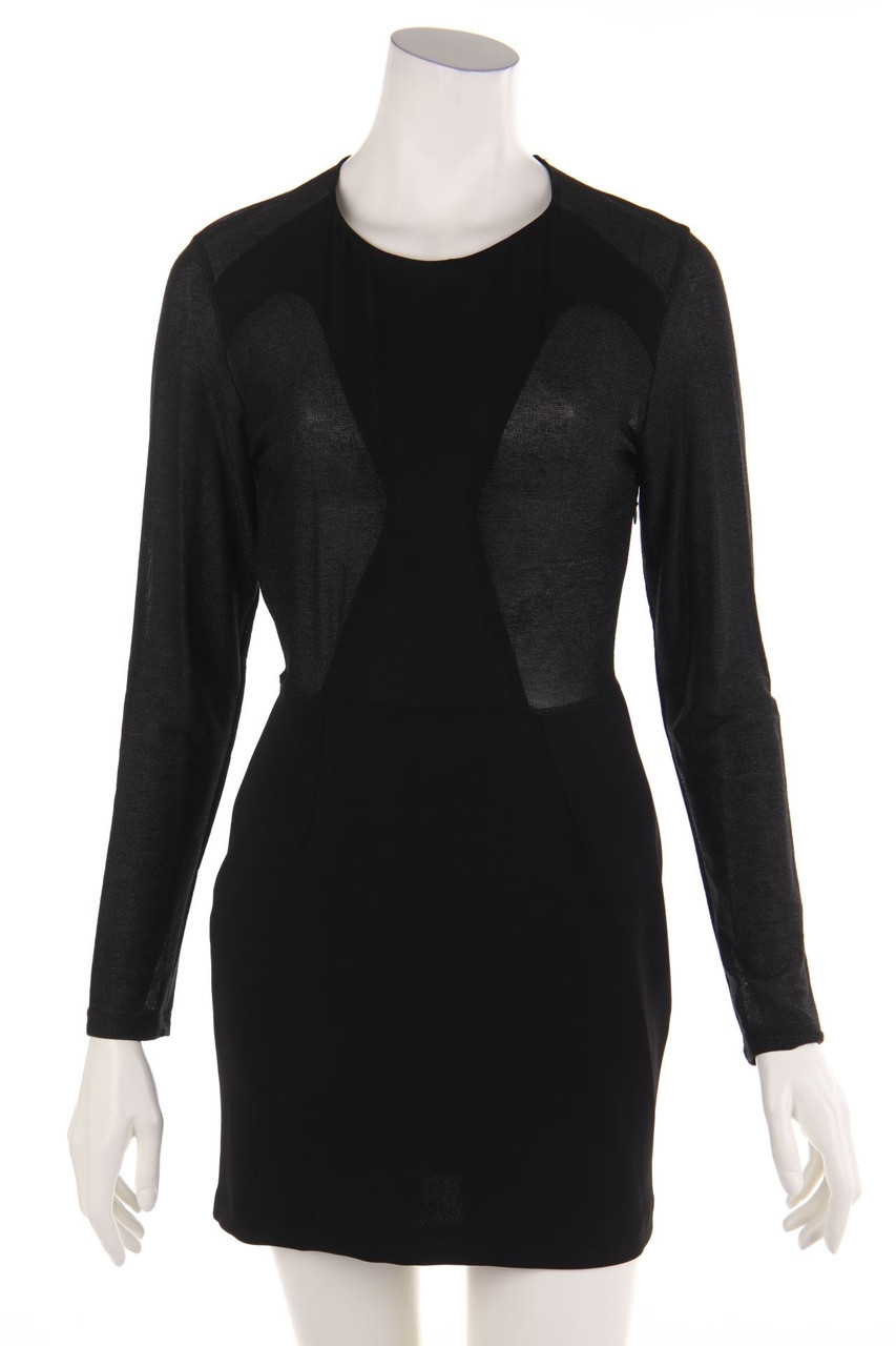 HEFTY - Glitter-Dress with Zipper Closure - D 36