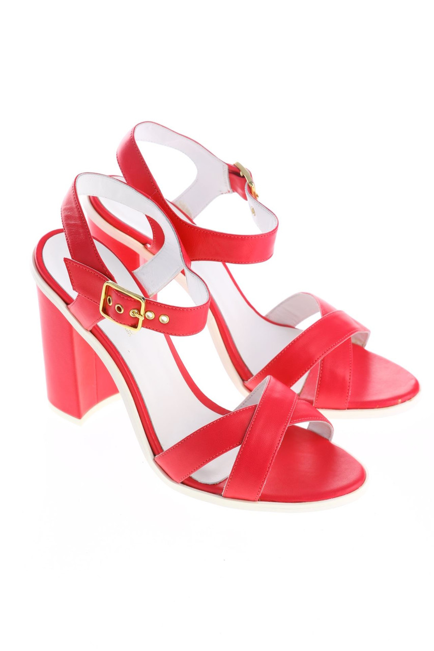 mellow yellow - Leder-Sandaletten