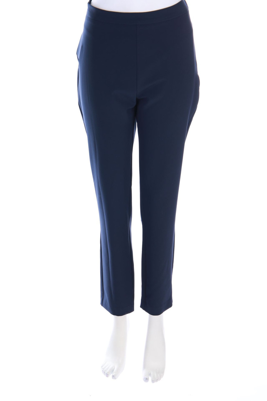 PF PAOLA FRANI - Pants, Cotton-blend with Zipper Closure - D 42