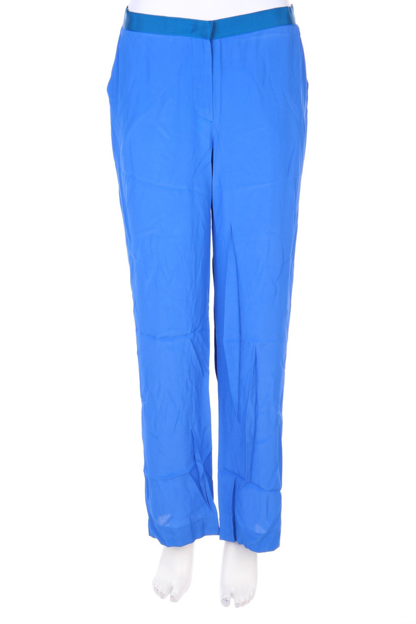 Blue les copains - Palazzo-Hose mit Seide - D 42