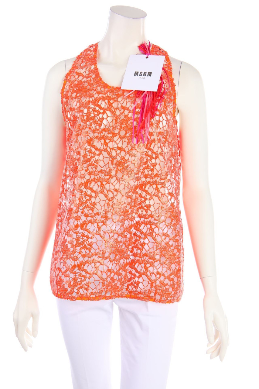 MSGM - Coated-Lace-Top - D 34