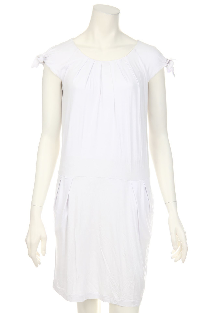 NUVOLA - Kleid aus Jersey mit Falten - D 36