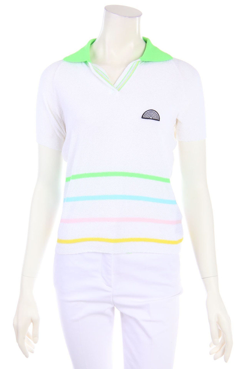 M.GRIFONI - polo shirt with Logo-Stitching - D 40