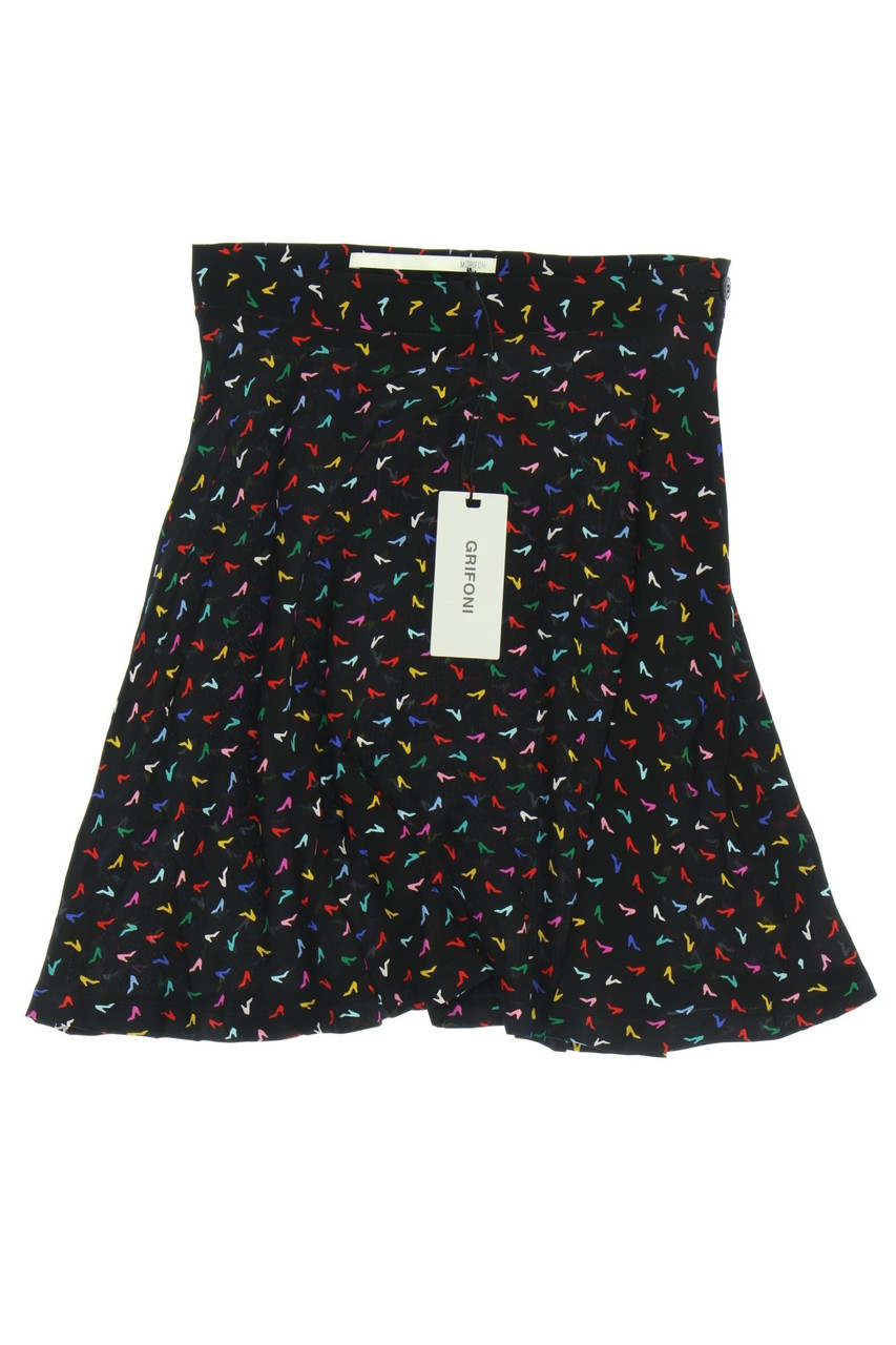 M.GRIFONI - Silk Mini-Skirt with Print - D 32