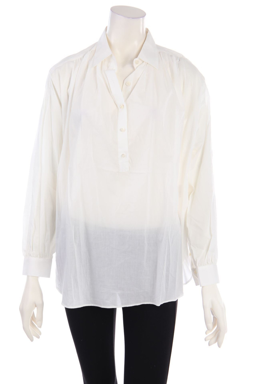 PAUL & JOE - Bluse mit Raffungen - L