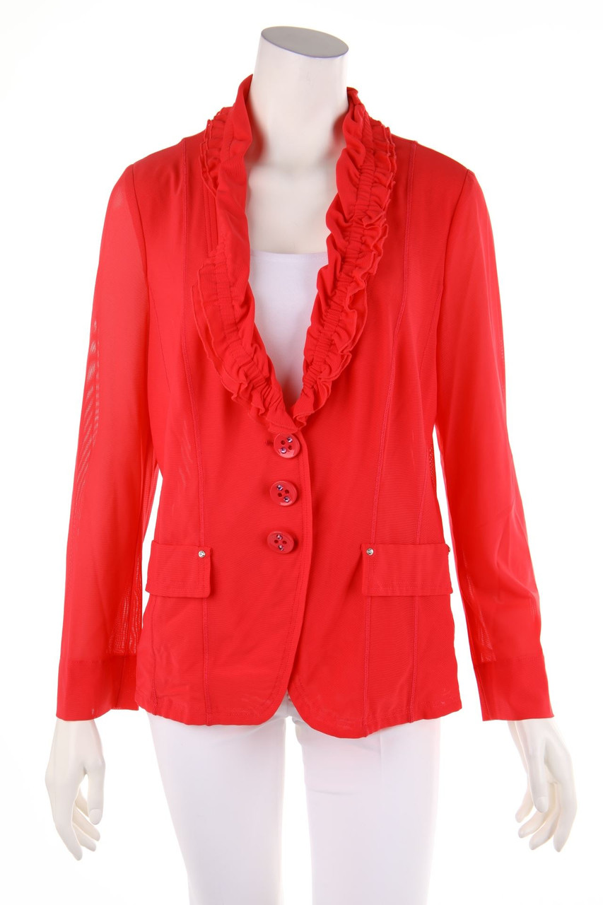severi Darling - Mesh-Jacket with Ruffles - D 40