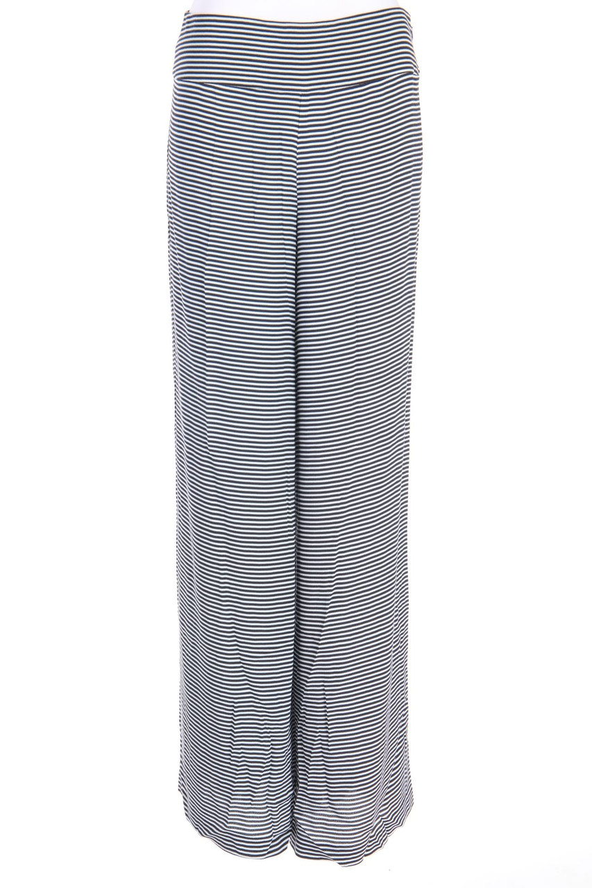 Nicole Miller - Palazzo-Hose mit Streifen - D 40