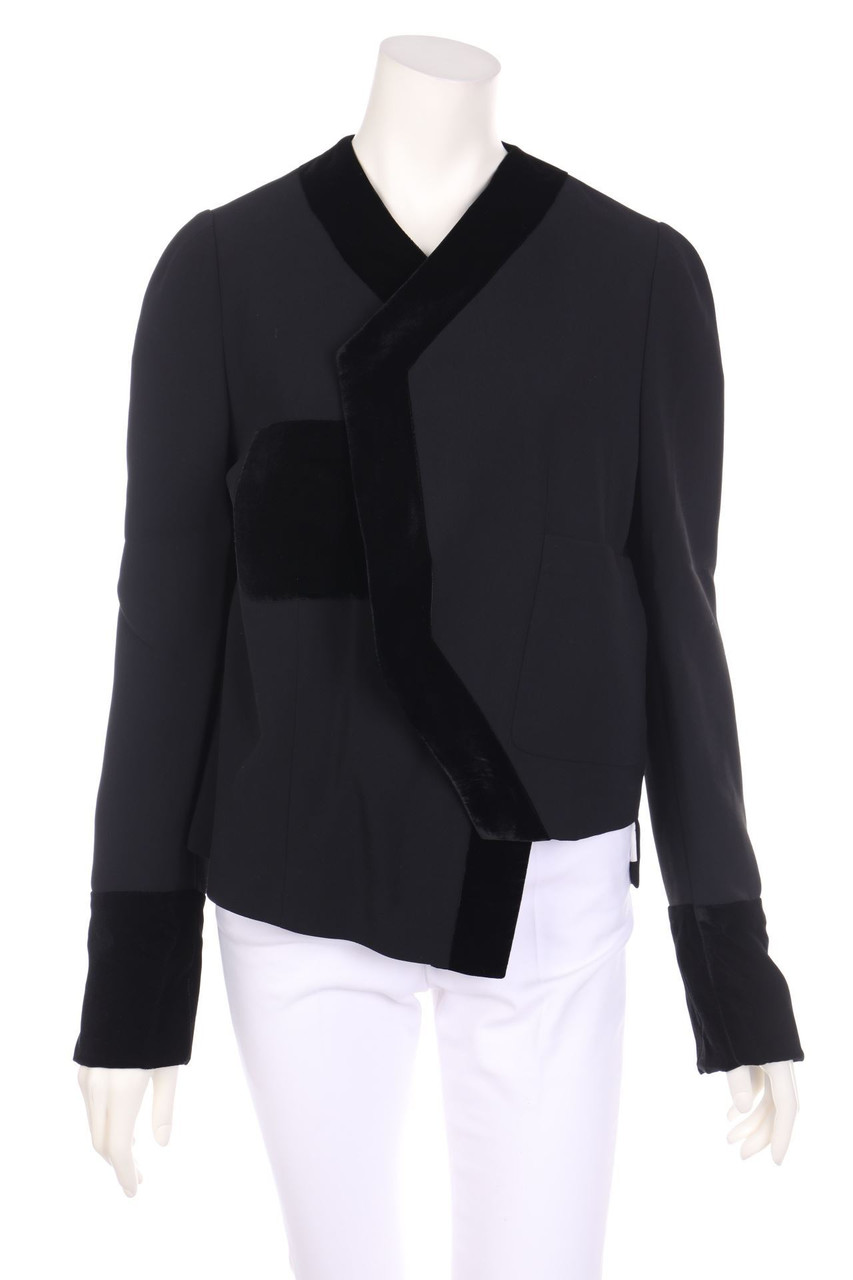 LUCKY CHOUETTE - Blazer mit Samt - D 38