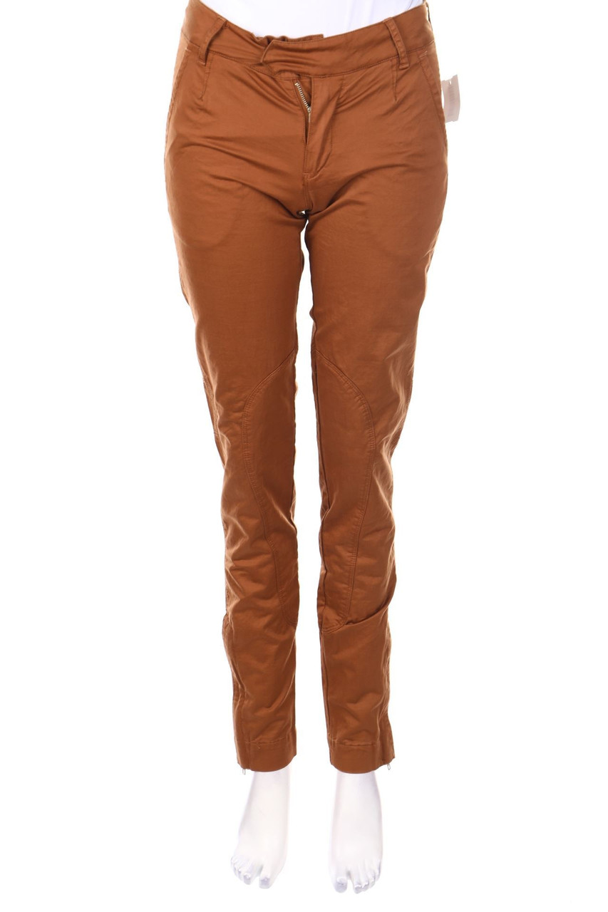 TWINSET SIMONA BARBIERI - Chino-Hose mit Logo-Patch - XS