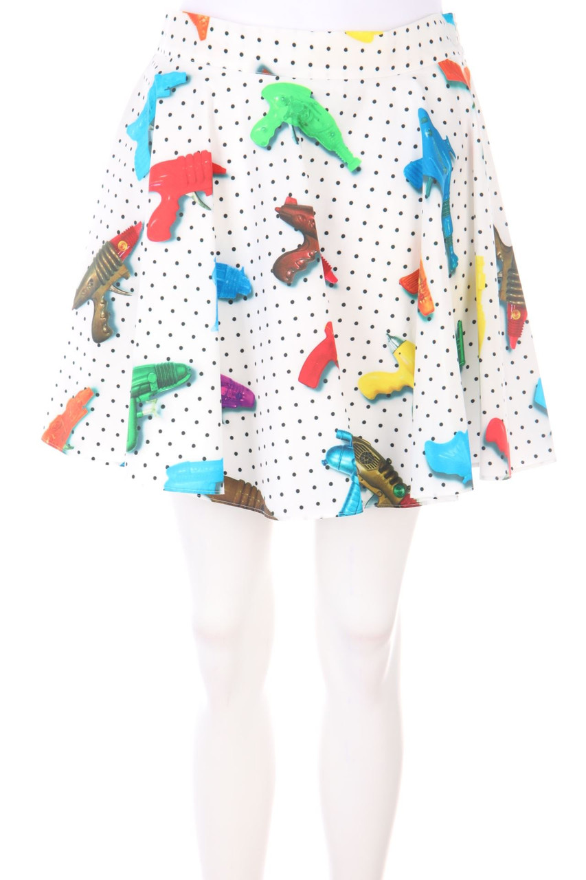 JEREMY SCOTT - Skirt, Cotton with Print - D 38