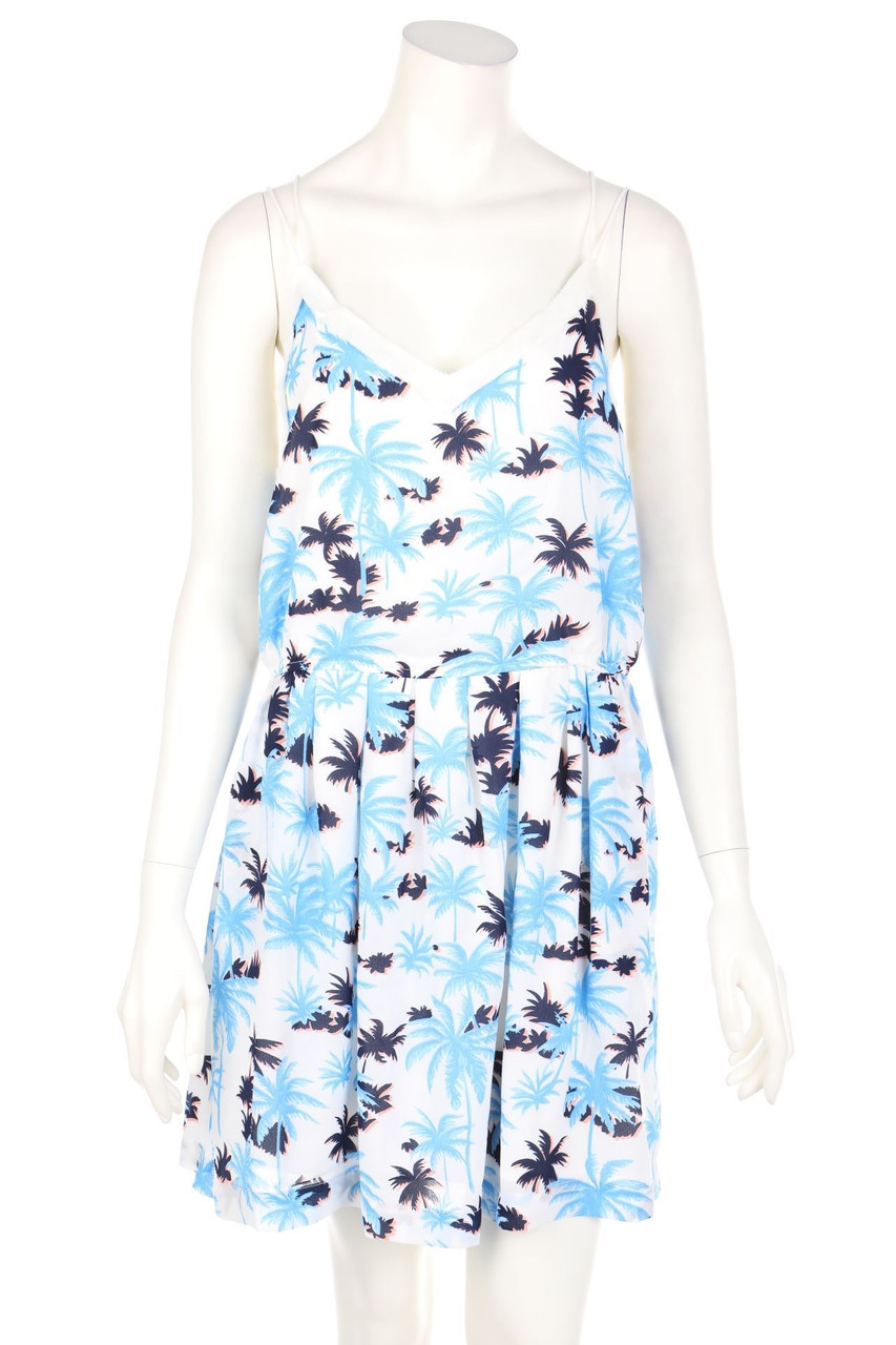 suncoo - Beach Dress with Tropical Print - D 38