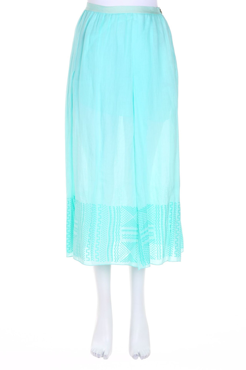 TRUSSARDI JEANS - Midi Skirt with Ethno Print - D 38