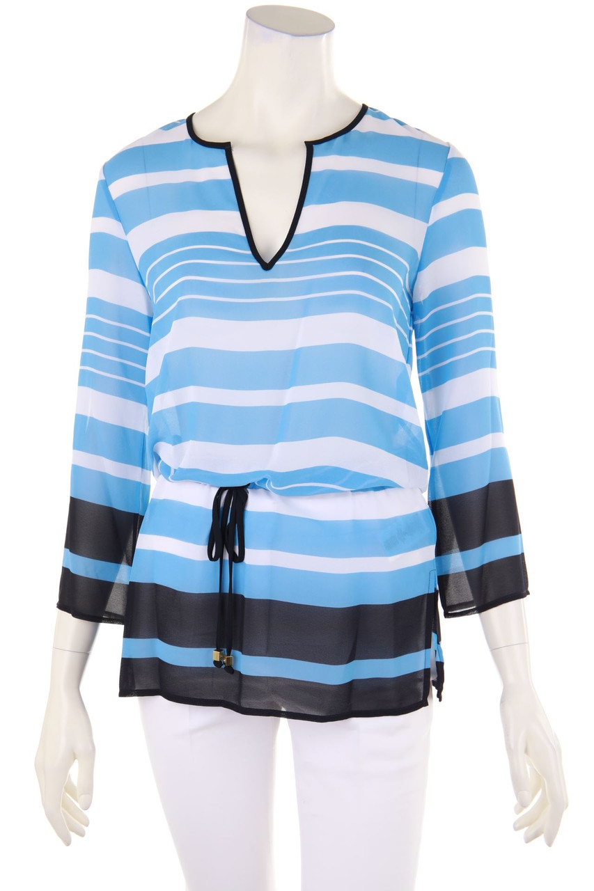 MICHAEL MICHAEL KORS - Tunic Blouse with Stripes - XS