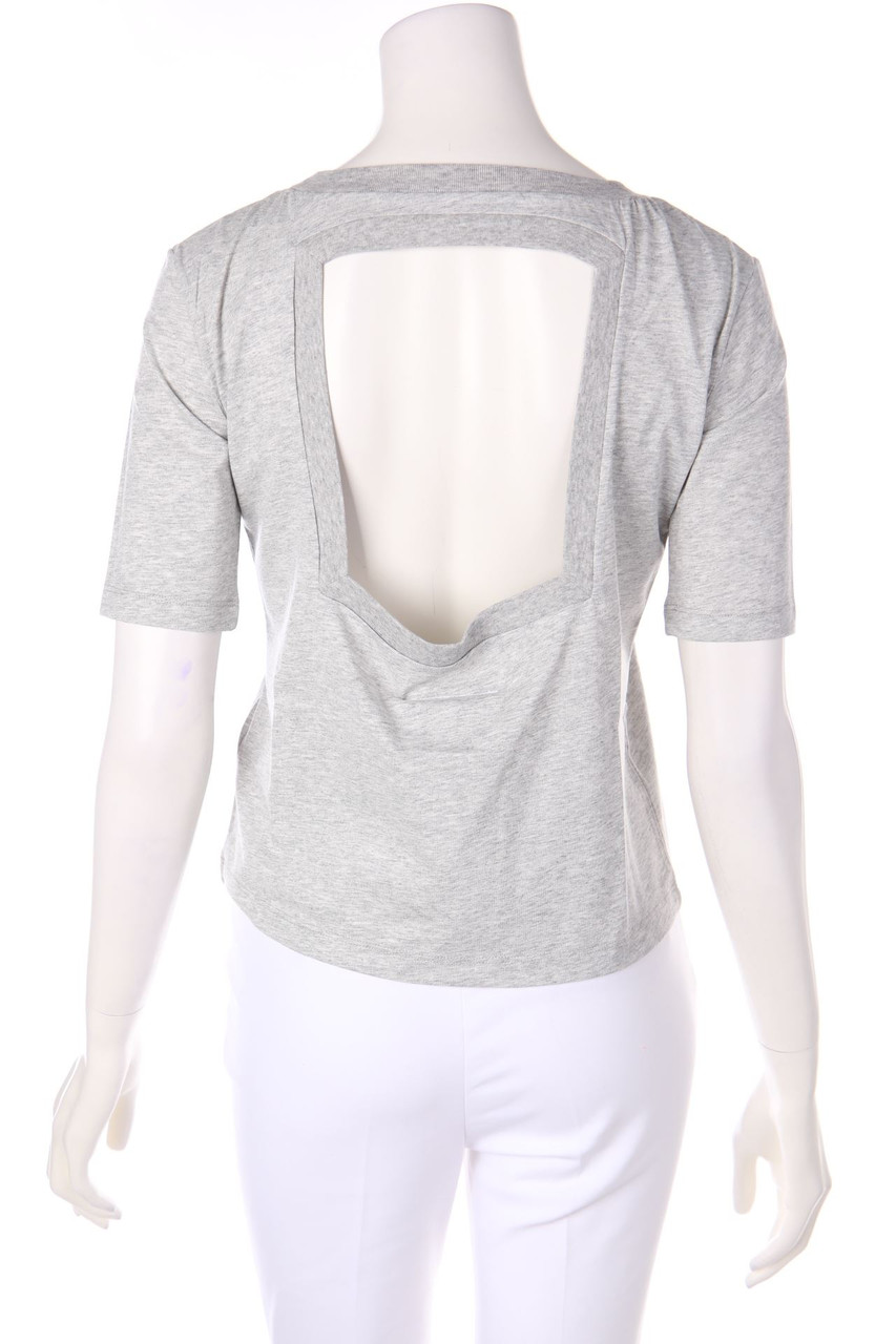 MM6 Maison Margiela - Shirt mit tiefem Rückenausschnitt - S