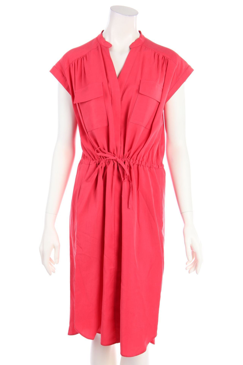 PAUL & JOE - Shirt Dress with Drawstring - D 38